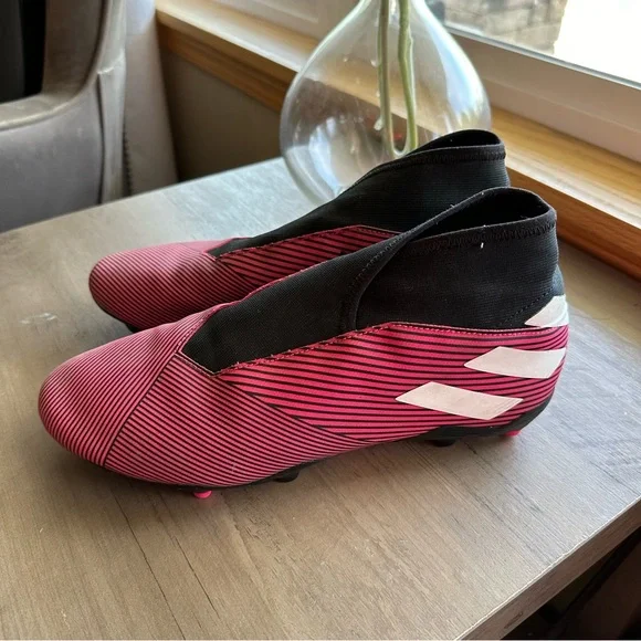 adidas | Shoes | Adidas Nemesis 85 Laceless Fg Shock Pink Whitecore Black |  Poshmark